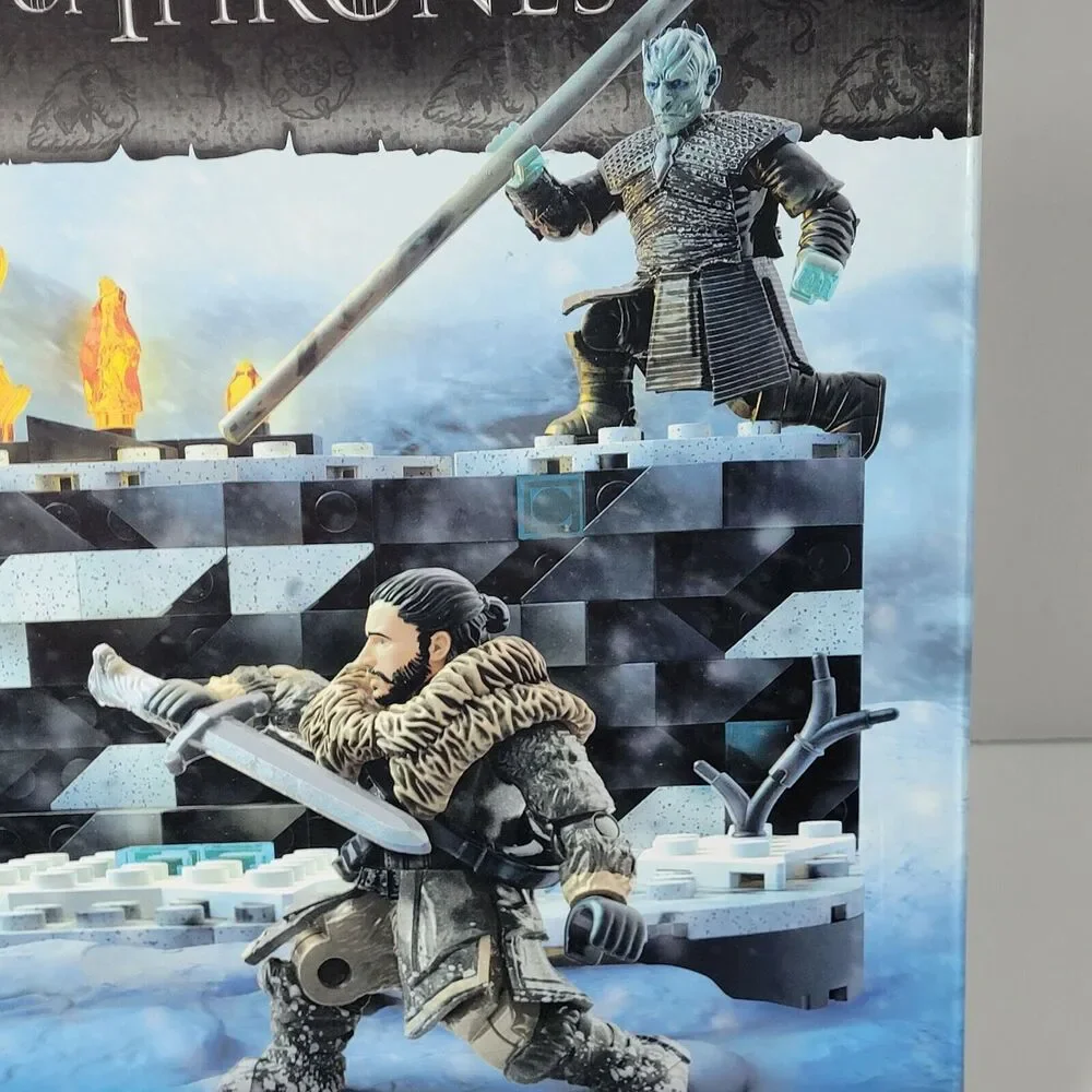 Mega Construx Game of Thrones Battle Beyond The Wall New Black Series 176 Pieces